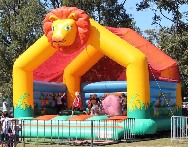 Warrigala Lion Jumping Castle